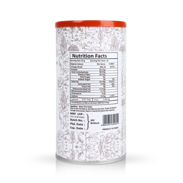 Queens Quinoa Black Chia Seeds Composite 1kg