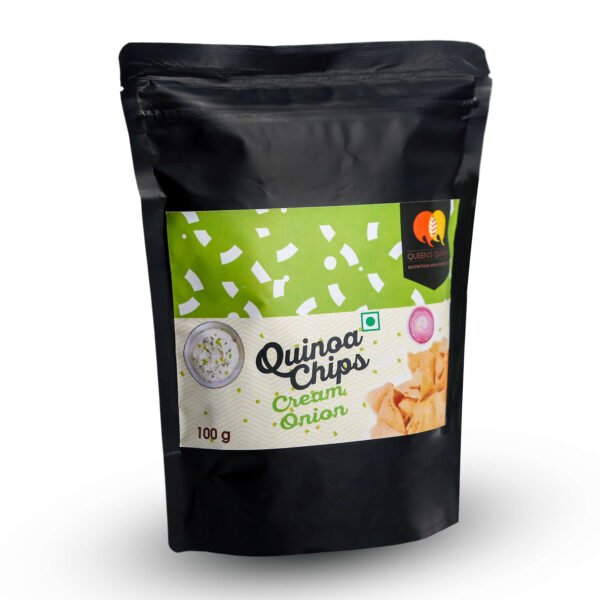 Queens Quinoa Cream & Onion 100gm