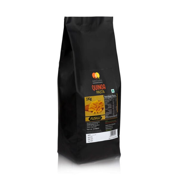 Queens Quinoa Fusilli Pasta Poly Pouch 1kg