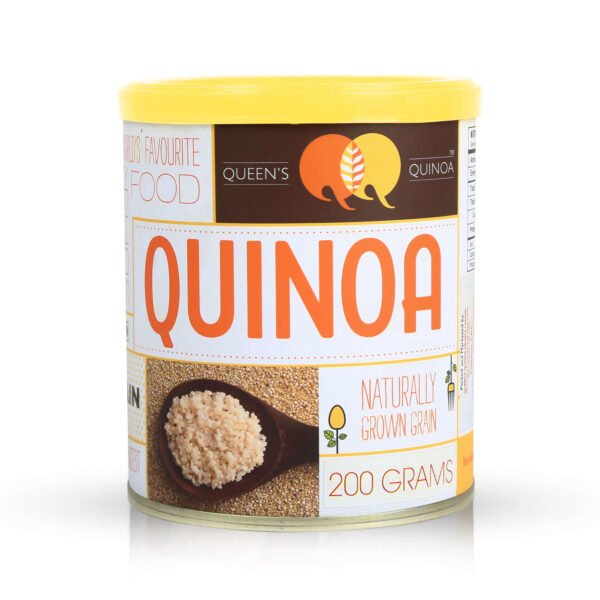 Queens Quinoa White Whole Quinoa Grain 200gm