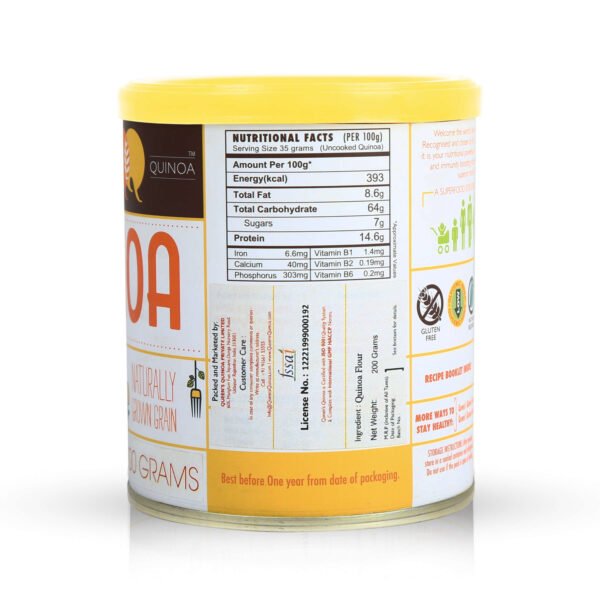 Queens Quinoa White Whole Quinoa Grain 200gm