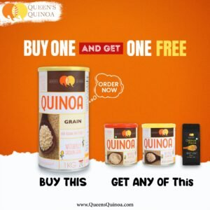 Queens Quinoa Grain 1kg Buy 1 Get 1 Free