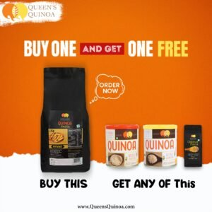Queens Quinoa Pasta 1kg Buy 1 Get 1 Free