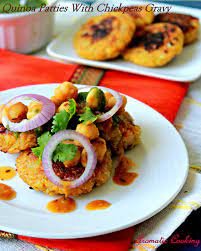 Quinoa Ragda Patties