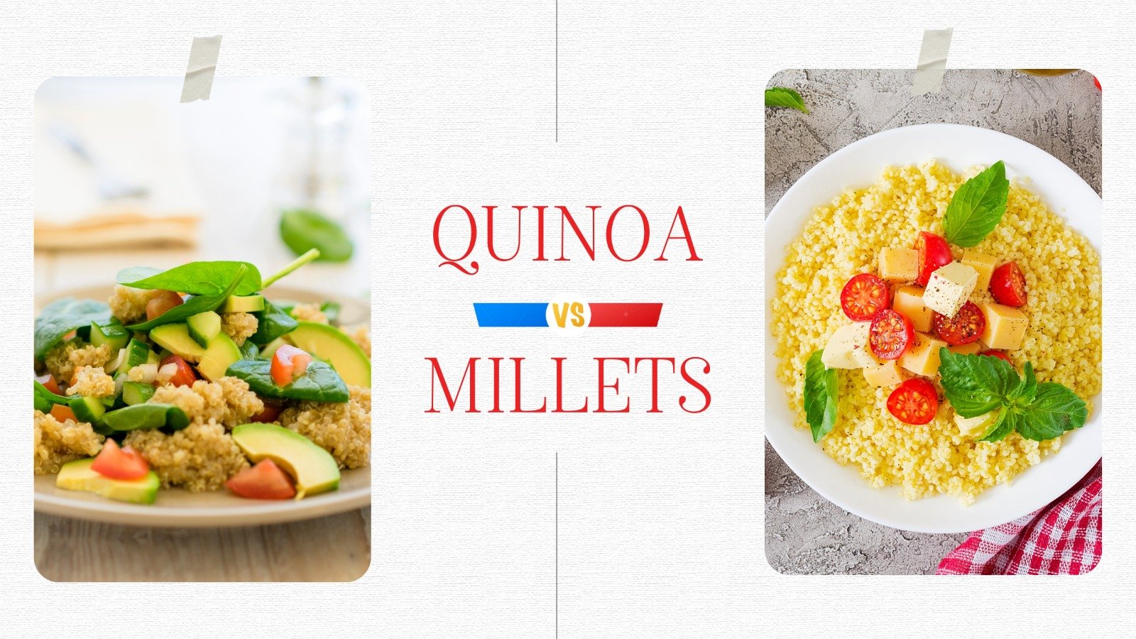 Quinoa v/s millets