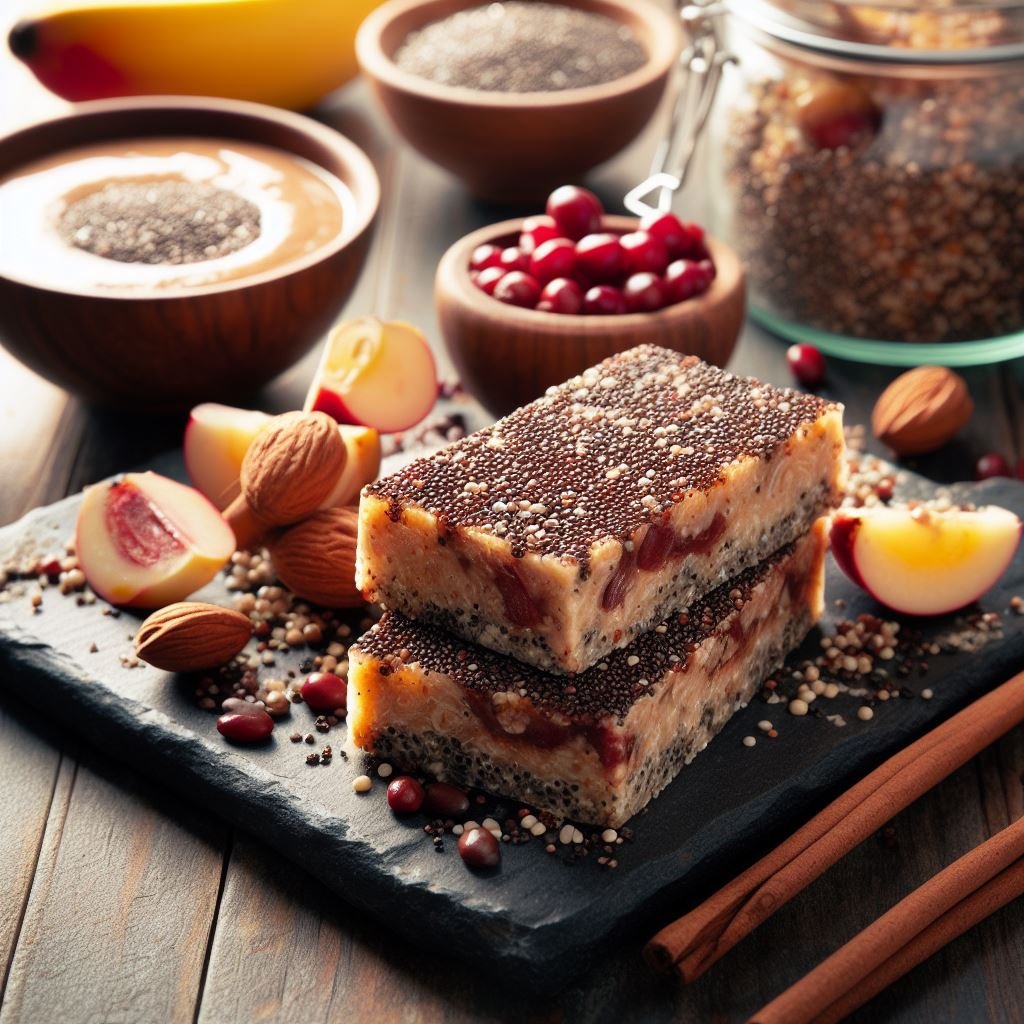 Quinoa and Chia Seed Energy Bars
