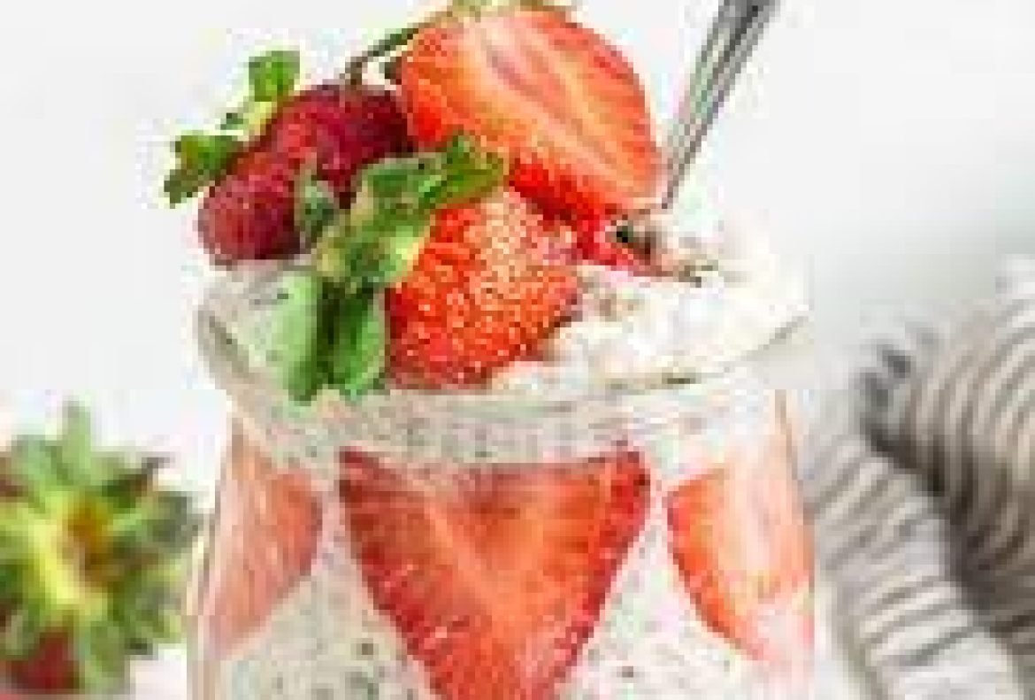 Strawberry and Coconut Overnight Quinoa