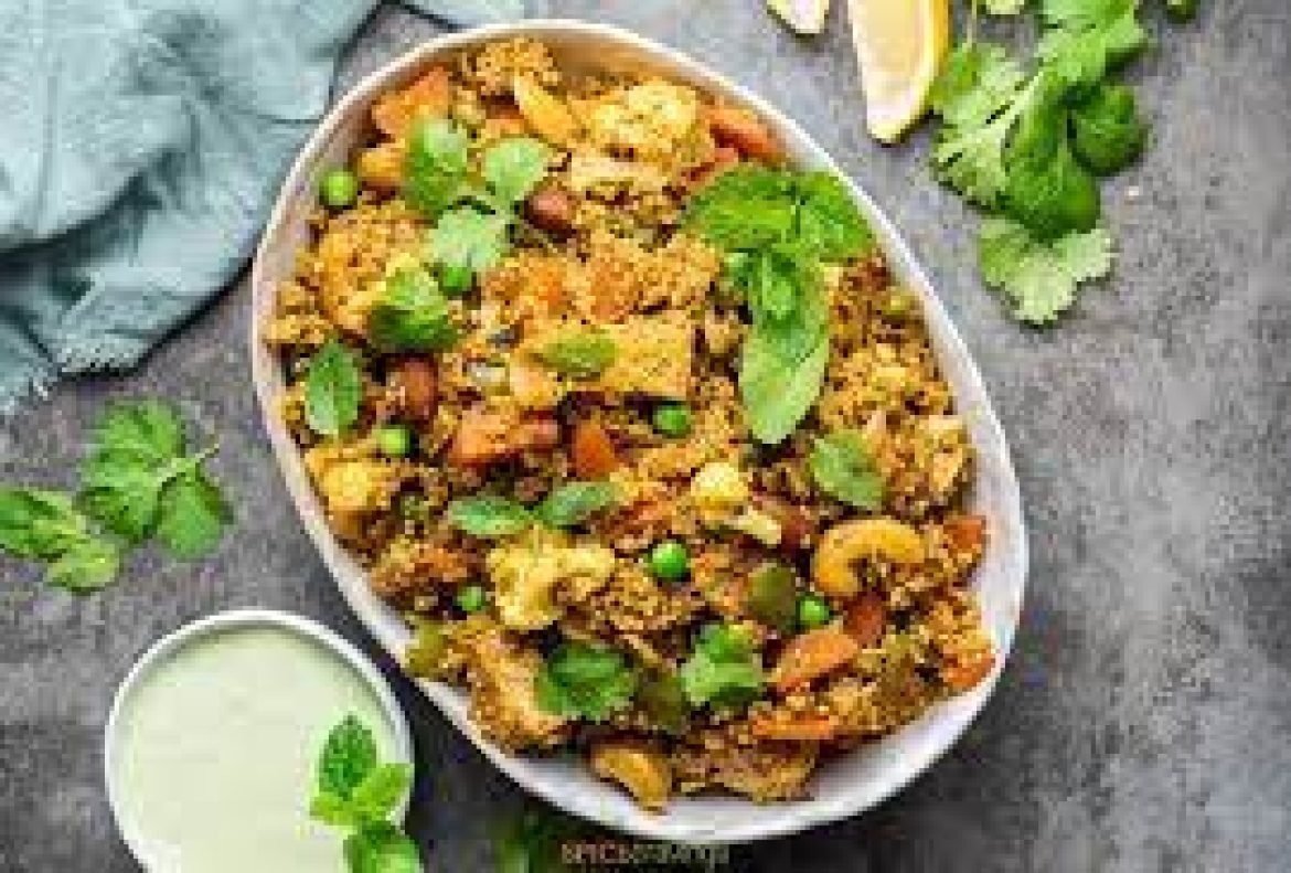 Vegetable Quinoa Biryani
